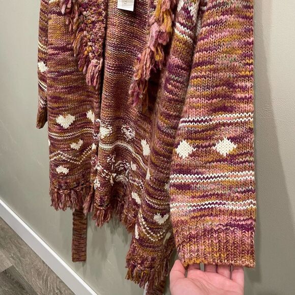 NWT LoveShackFancy Wyatt Fringed Duster Cardigan - Size: XS/S - Picture 11 of 15